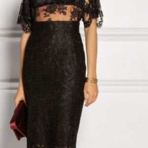 DOLCE & GABBANA LACEY MIDI